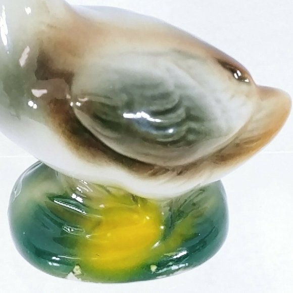 Mallard Duck Figurine Handcrafted Collectibles Ceramic Brazil 6" Vintage - Picture 6 of 10